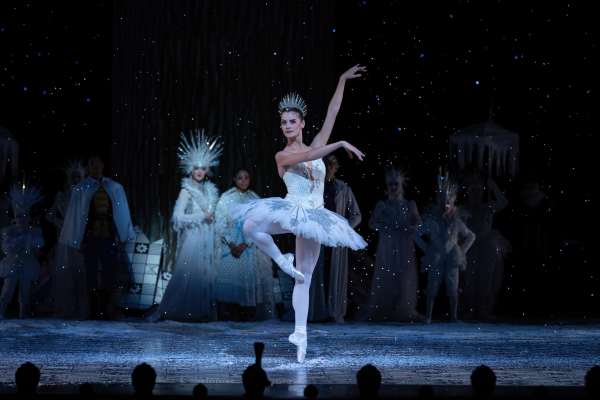 Ride the METRORail to see the Houston Ballet's Nutcracker play.